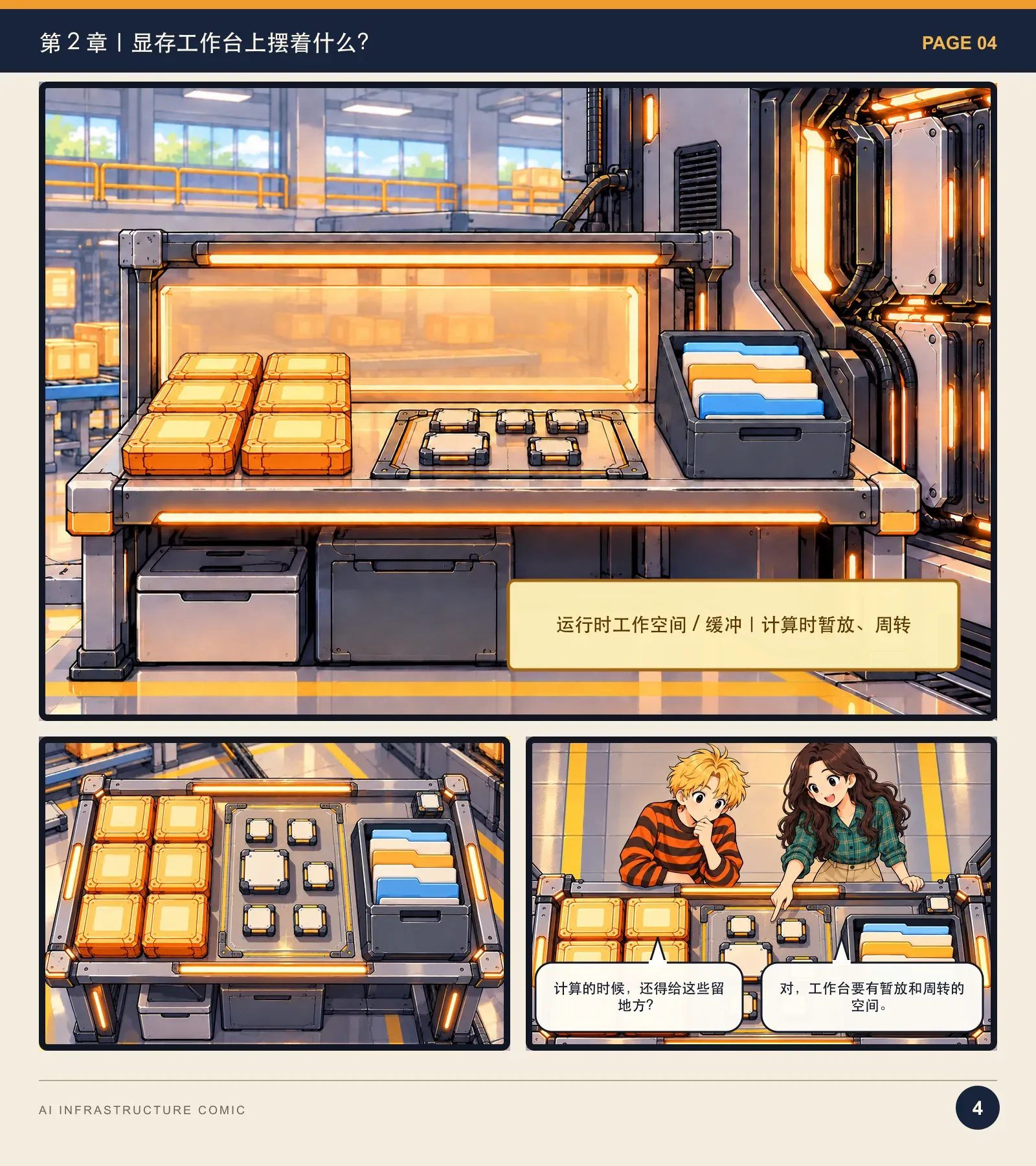 模型为什么跑不起来？——漫画读懂 AI Infra · 第 4 页