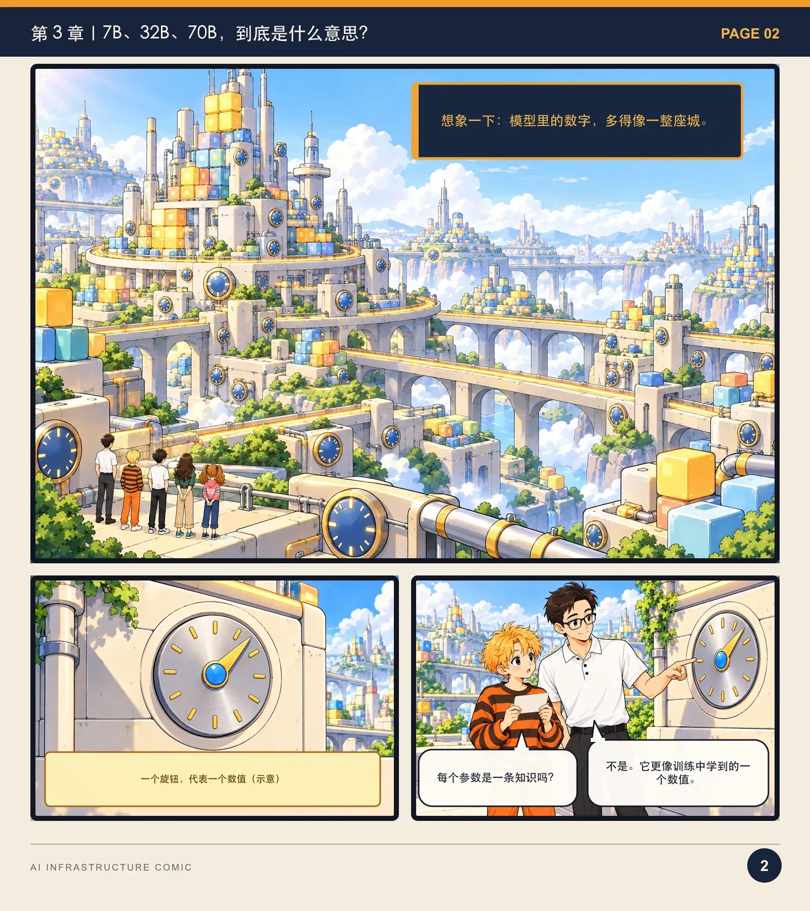 模型为什么跑不起来？——漫画读懂 AI Infra · 第 2 页