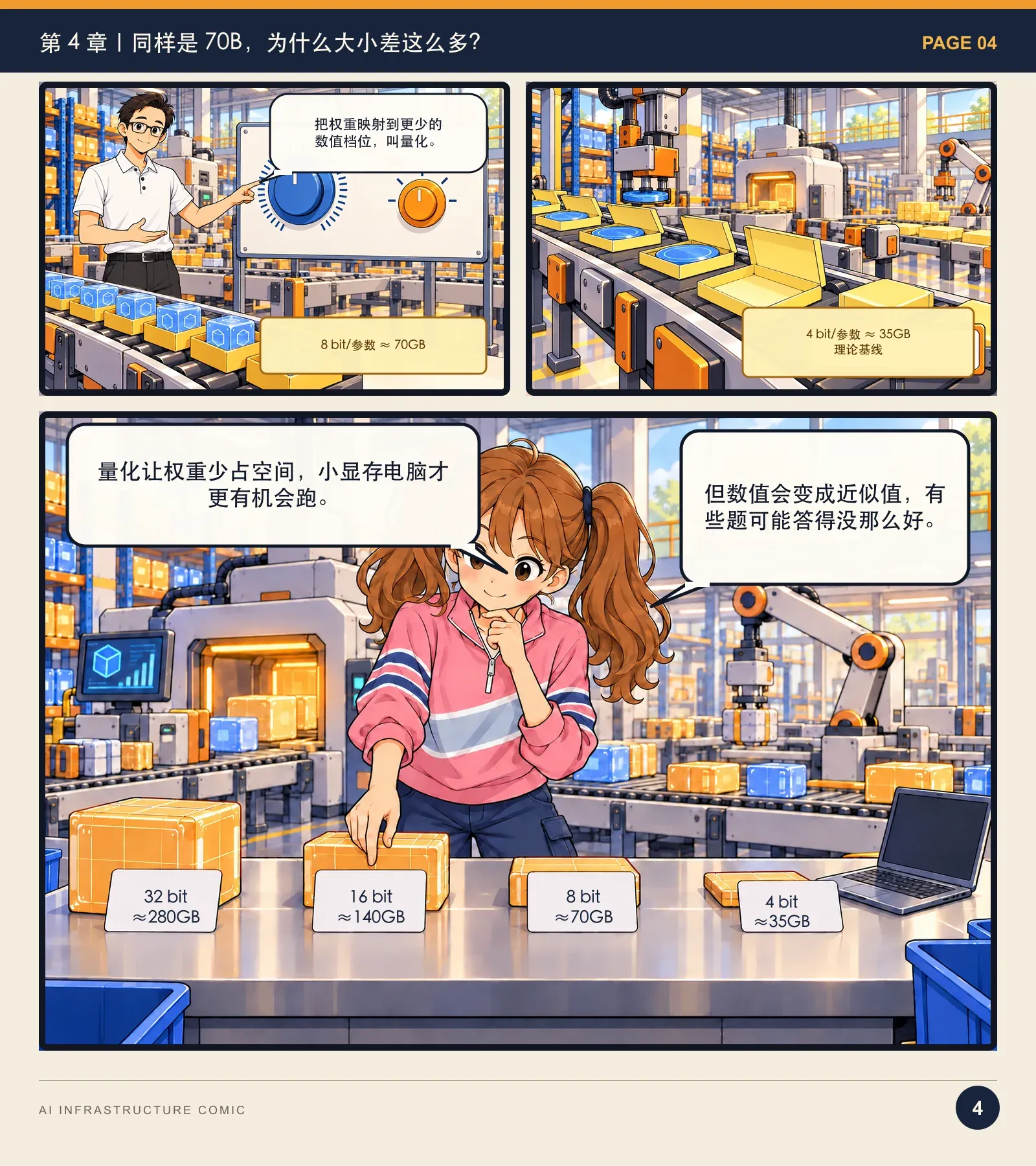 模型为什么跑不起来？——漫画读懂 AI Infra · 第 4 页