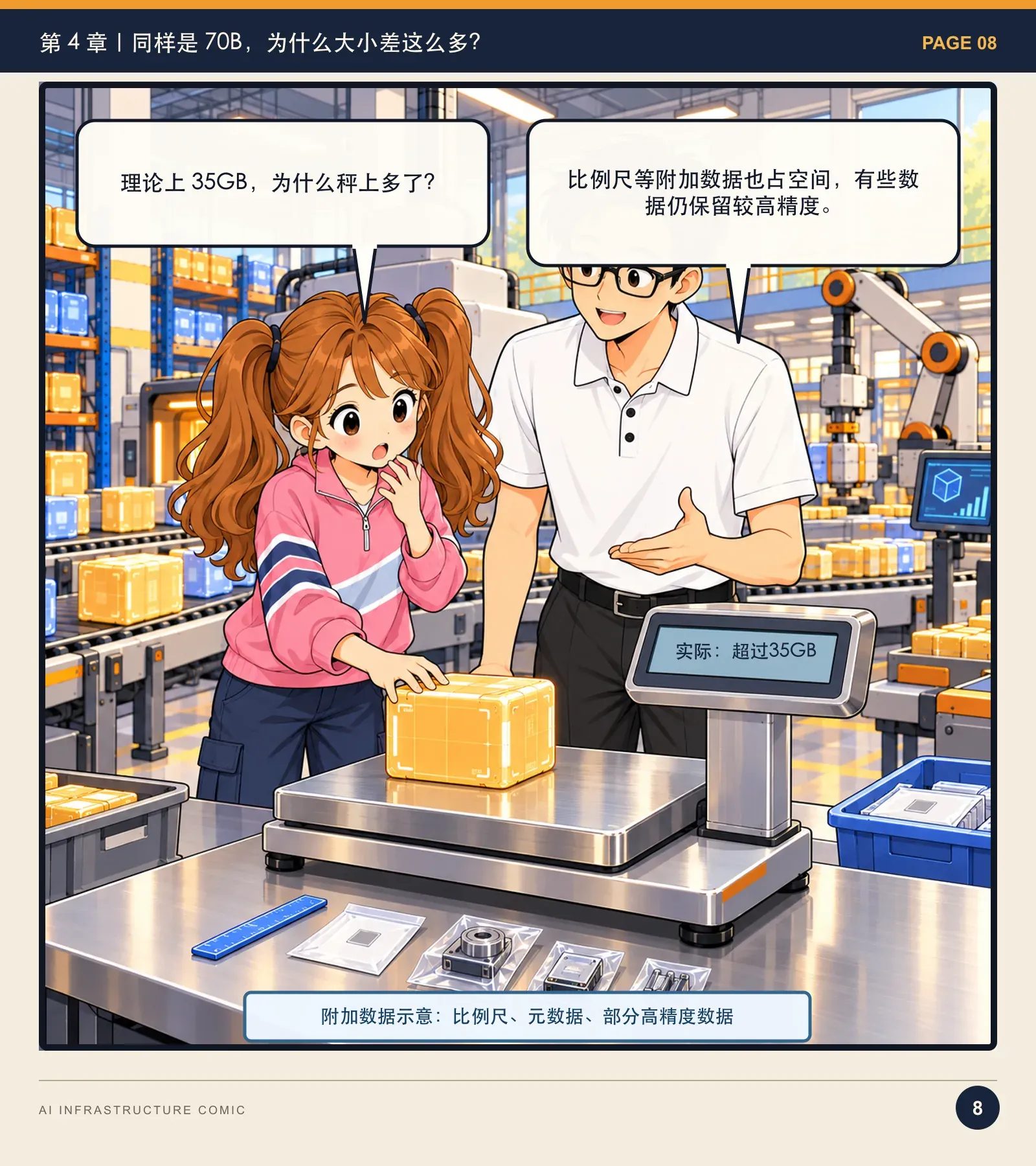模型为什么跑不起来？——漫画读懂 AI Infra · 第 8 页
