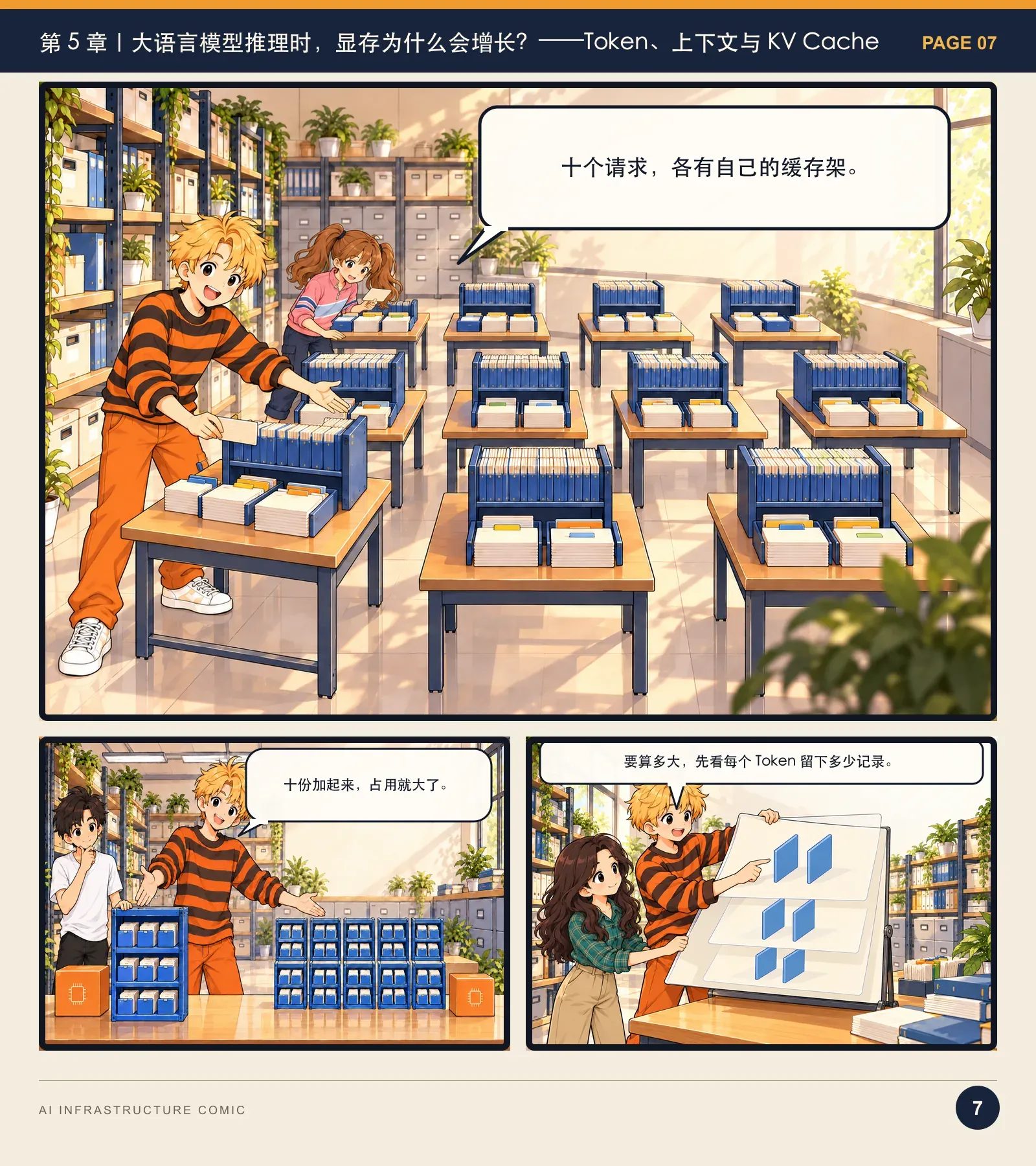 模型为什么跑不起来？——漫画读懂 AI Infra · 第 7 页