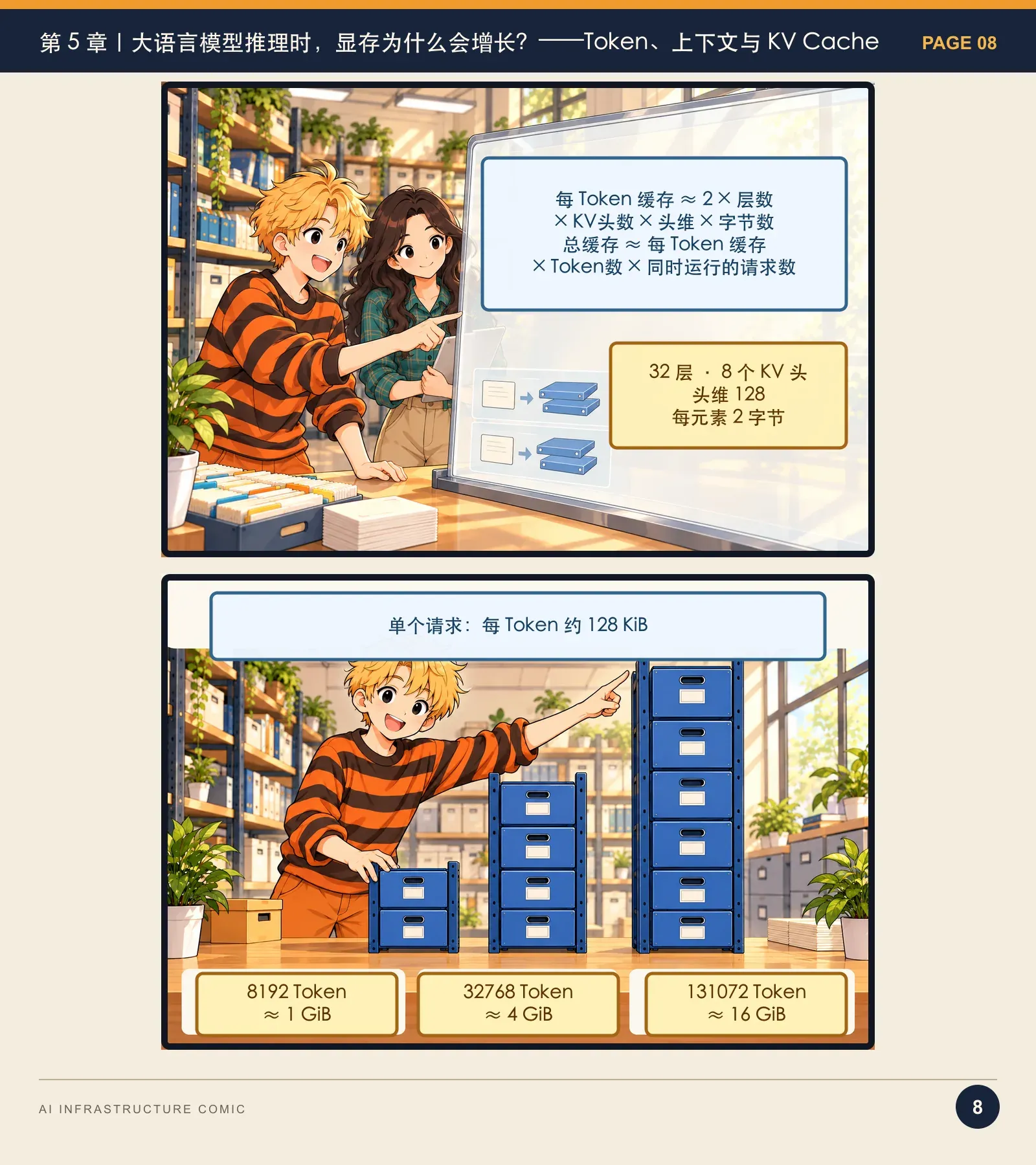 模型为什么跑不起来？——漫画读懂 AI Infra · 第 8 页